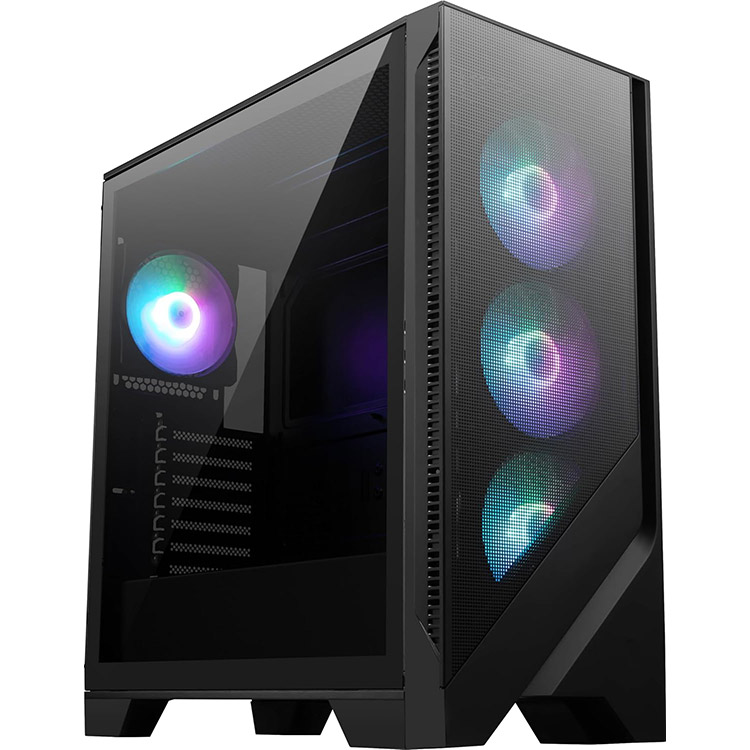 خرید کیس کامپیوتر MSI MAG Forge 321R Airflow - شاسی مید تاور - سیاه